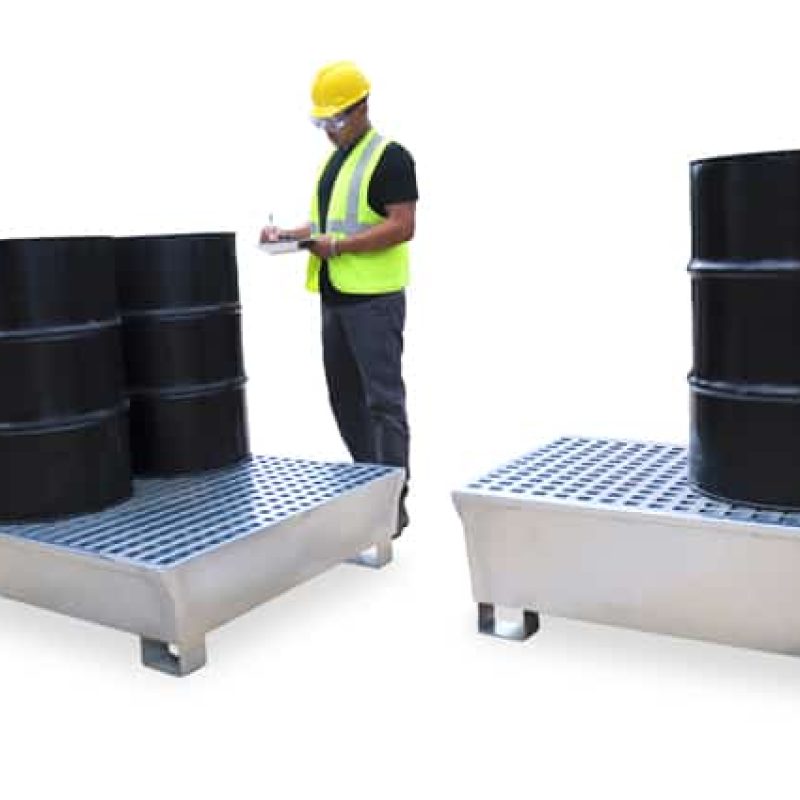 1180-1182-spill-pallet-steel-with-clipboard